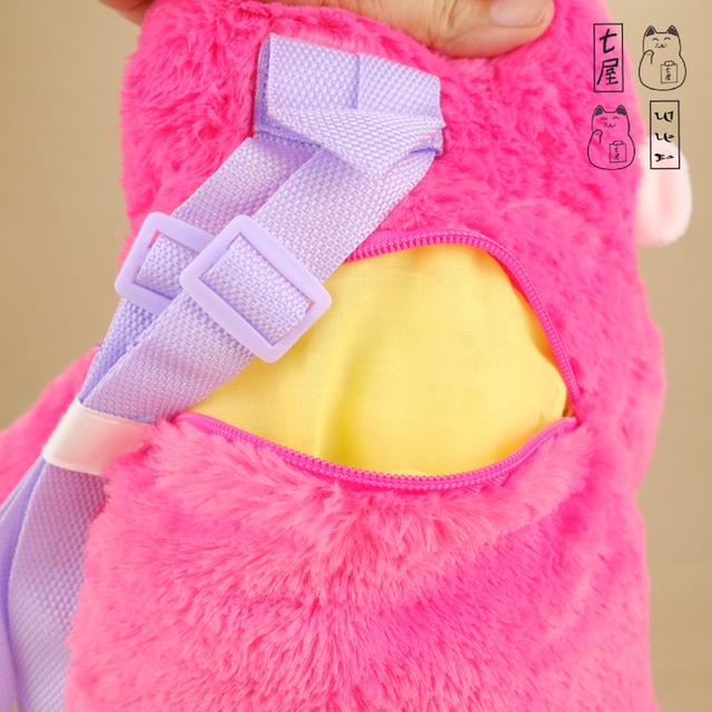 กระเป๋า ตุ๊กตา โกริตัน・คิงคอง ชมพู 🦍 Momoiro ~ Pink・GORITAN・AMUSE・Uhouho Gorilla no Gori-kun ~ Plush Backpack ~ Mega Jumbo ~ M Size・37 cm 🎒