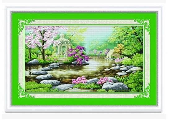 ร้าน Noongning Cross stitch ครอสติสพิมพ์ลาย จำหน่ายอุปกรณ์ครอสติส ภาพติดเพชร1627 3