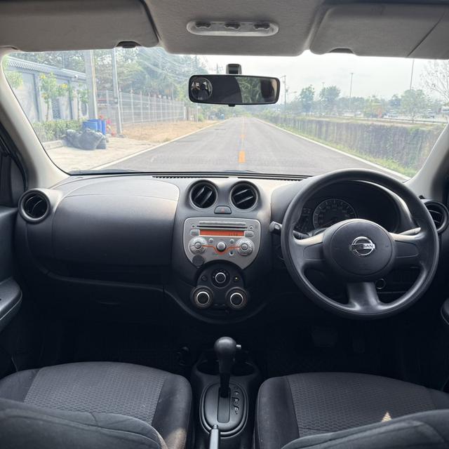 NISSAN March E AUTO 2012  ✅สวย เดิม ไม่เคยชน ไม่เคยแก็ส ❇️ภายในสะอาด ไมล์แท้ใช้น้อย ✅ รูปที่ 9