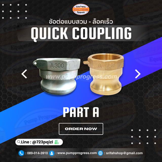 ข้อต่อสวมล็อคไว quick coupling