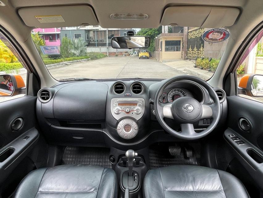Nissan March 1.2VL เบนซิน เกียร์ออโต้  ปี2012 7