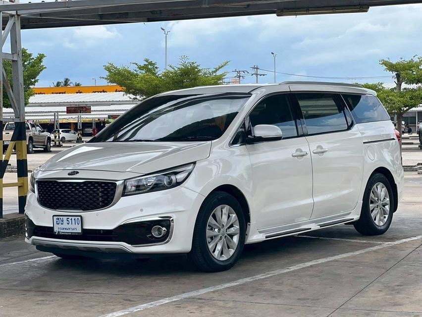 Kia Grand Canival 2.2EX (11ที่นั่ง) ปี 2015 จด 2017 สีขาว รูปที่ 18