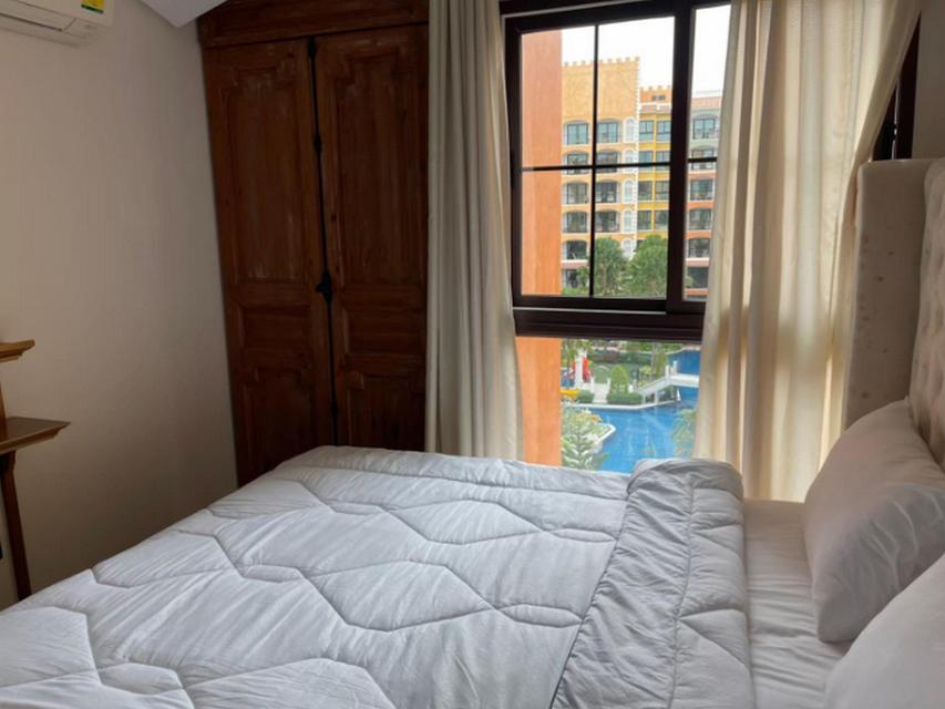ขายขาดทุน Venetian Signature Condo Resort Pattaya 33 ตรม 1นอน ชั้น5 ตึกC วิวสวนน้ำ ตกแต่งครบ 4