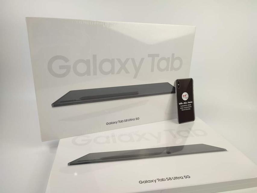 ขาย/แลก Samsung Galaxy Tab S8 Ultra 5G 8/128 Graphite ศูนย์ไทย ประกันศูนย์ ใหม่มือ1 Snapdragon8Gen1 เพียง 36,900 บาท  1
