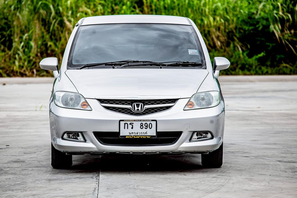 Honda City 1.5S ZX เกียร์ออโต้ ปี 2007 สีเทา