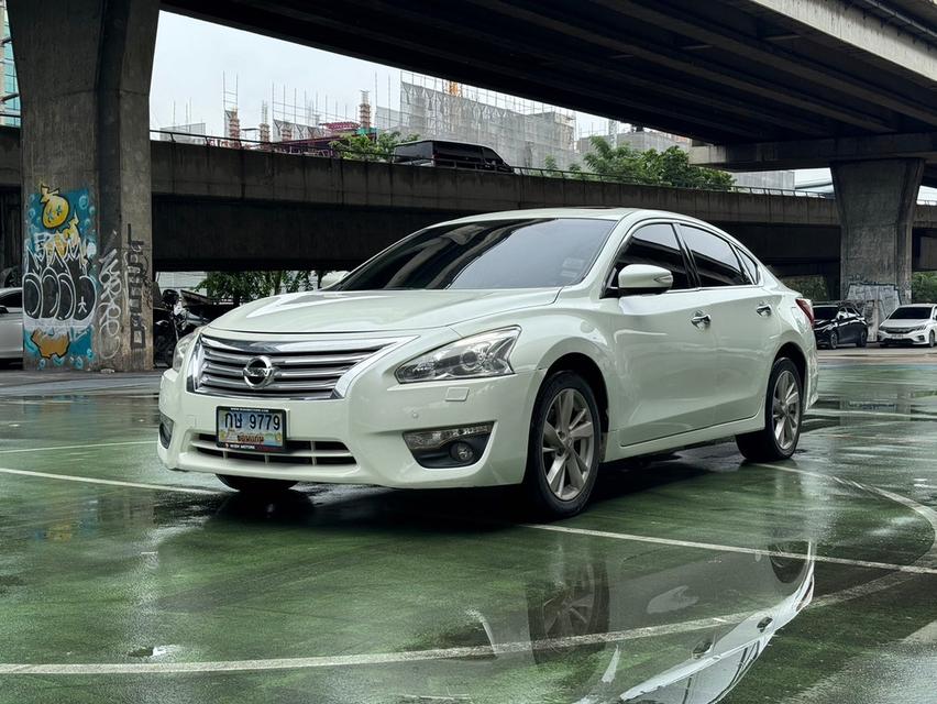 ขายรถ nissan Teana 2.5XV Navi ปี 2015 สีขาว เกียร์ออโต้ 4