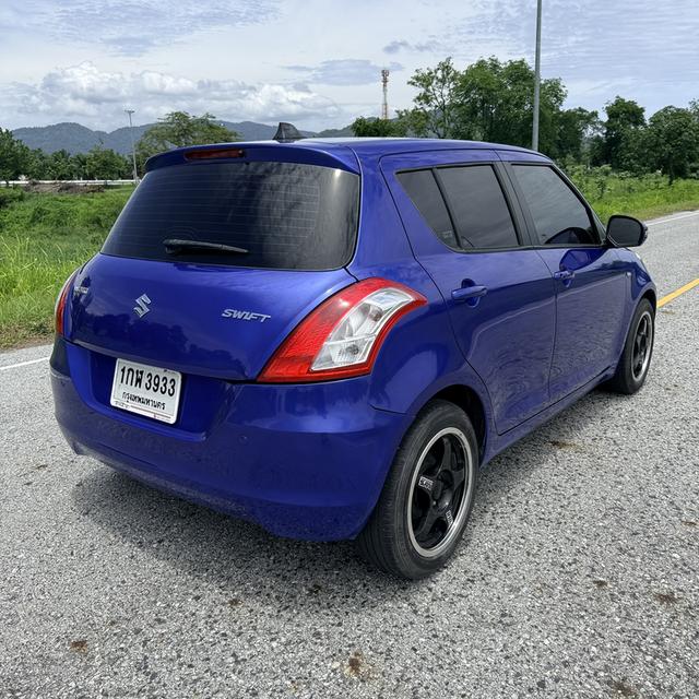 SUZUKI SWIFT1.25GLX AUTO 2013 ✅สวย เดิมสะอาด น็อตไม่ขยับ ไม่แก็ส ❇️ปุ่มสตาร์ท ภายในเยี่ยม แม็กยางสวย ✅เครื่องเกียร์ช่วงล่างดี ประหยัดน้ำมัน ❇️ รูปที่ 8