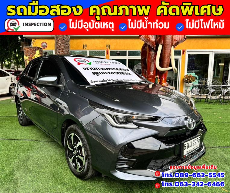 🚗ปี2024 TOYOTA YAIS รุ่น 1.2 SPORT  ✅ไมล์แท้ใช้น้อยวิ่ง 7,xxx กม.  3