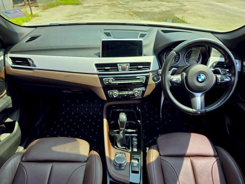 BMW X1 sDrive18d M sport สีขาว ปี 2018 ไมล์ 100,000กม. รูปที่ 10