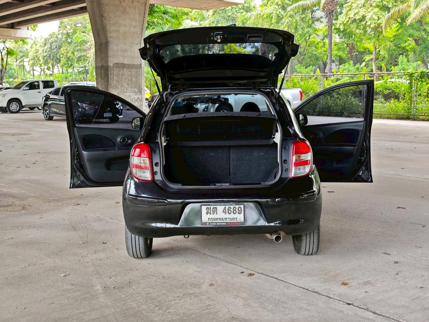 ขายรถ Nissan March 1.2V ปี 2012 สีดำ เกียร์ออโต้ 16