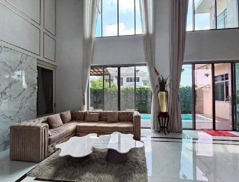 ให้เช่าบ้านเดี่ยว 2 ชั้น พร้อมสระว่ายน้ำ โซนราชพฤกษ์ ฝั่งตรงข้ามเซ็นทรัลเวสวิลล์ เฟอร์นิเจอร์ครบ 4