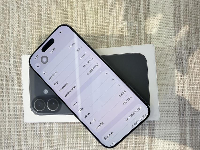 iPhone 17 256GB ผ่อนได้ รูปที่ 6
