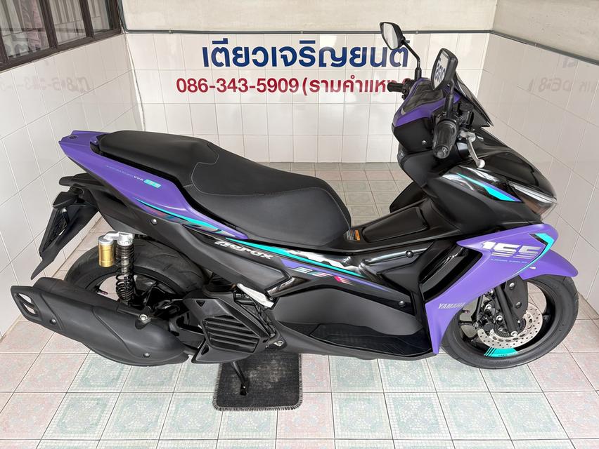 Aerox ABS Connected รถมือเดียว สภาพซื้อจอด เครื่องเดิมแห้งๆ ควันไม่ไหล ท้ายไม่หอน เอกสารครบ จัดส่งได้ วิ่ง7000 ปี67