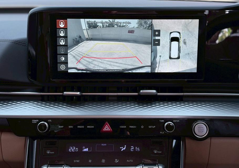 ปี 2022 KIA GRAND CARNIVAL, 2.2 EXโฉม ปี21-ปัจจุบัน สีดำ เครื่องยนต์ดีเซล รูปที่ 11