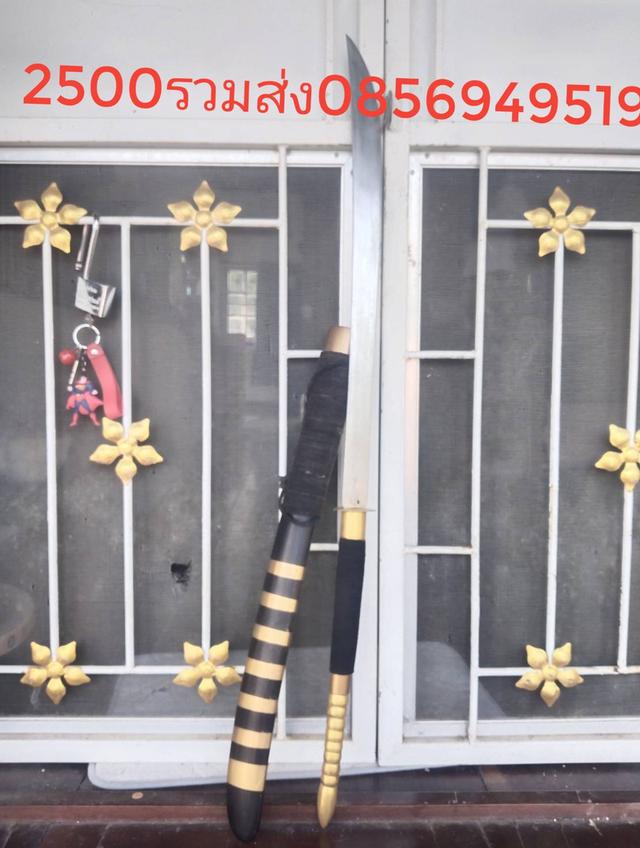 ดาบล้านนาตีจากเหล็หแหนบรถ10ล้อแข็งแกร่งมากสนใจโทร0856949519 2