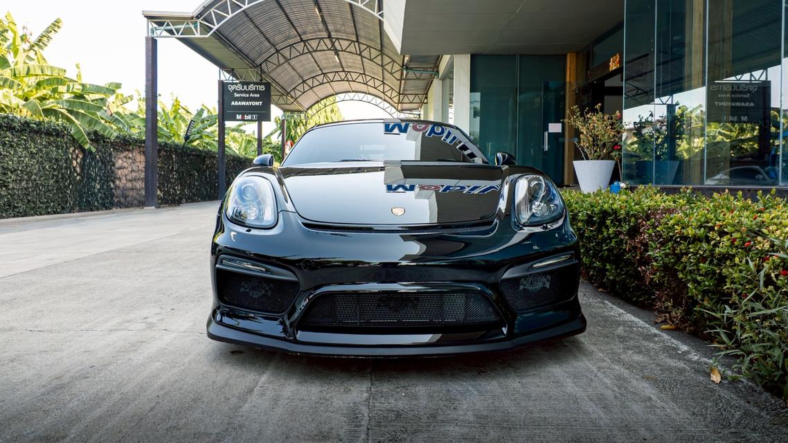 Porsche Cayman GT4 2016 สีดำ รถศูนย์ AAS คันเดียวในไทย
