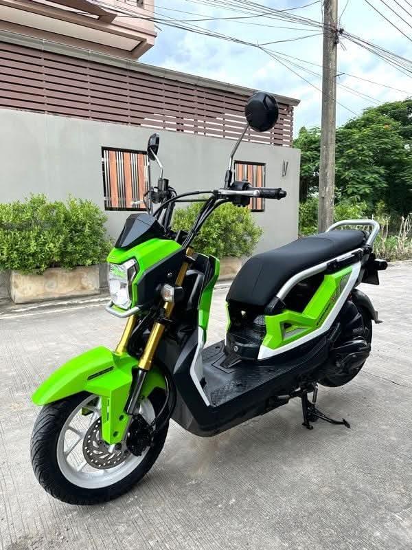 Honda Zoomer X สีเขียวสวย 6