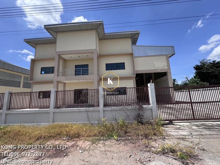 ให้เช่าโรงงาน พื้นที่สีม่วง อ้อมน้อย กระทุ่มแบน สมุทรสาคร ขอ ร.ง.4 800 ตรม 3