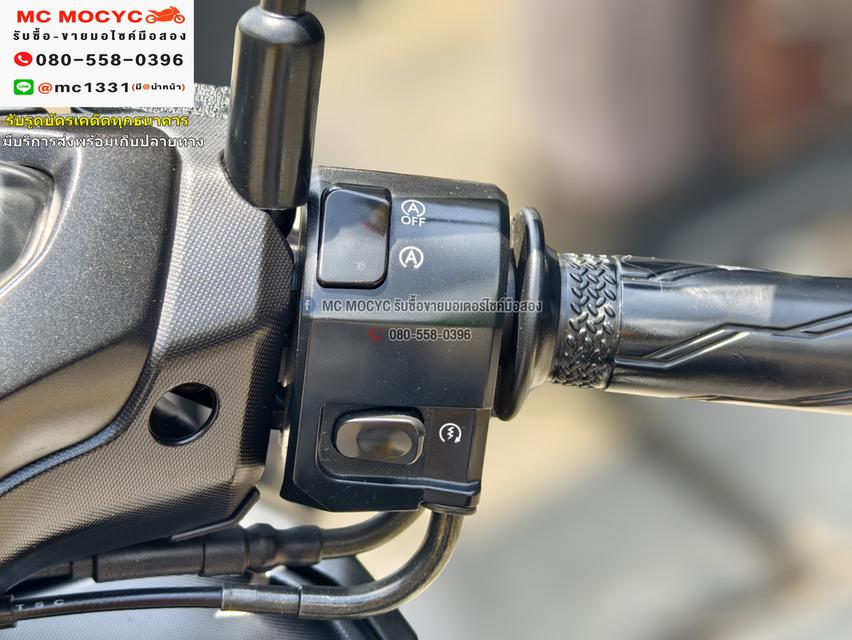 Aerox 2021 รุ่นTop Abs เลขไมล์ 8000โล รถบ้านแท้มือเดียว เครื่องท่อเดิม เล่มเขียวชุดโอนครบ  No1007    7