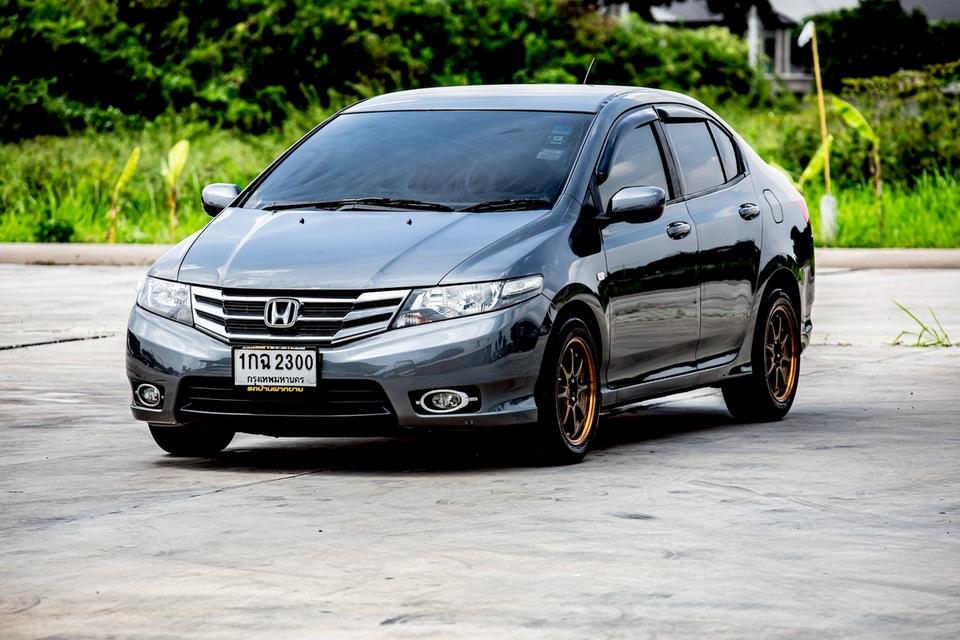 Honda City 1.5S เกียร์ออโต้ ปี 2012 สีเทา