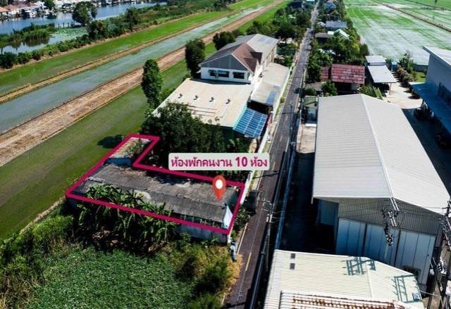 BS 419 ขายโรงงานพร้อมเครื่องจักร และอาคารพาณิชย์ 3 ชั้น บนเนื้อที่ 2 ไร่ ย่านลำลูกกา คลอง10 ปทุมธานี ขอ รง. ได้ 2