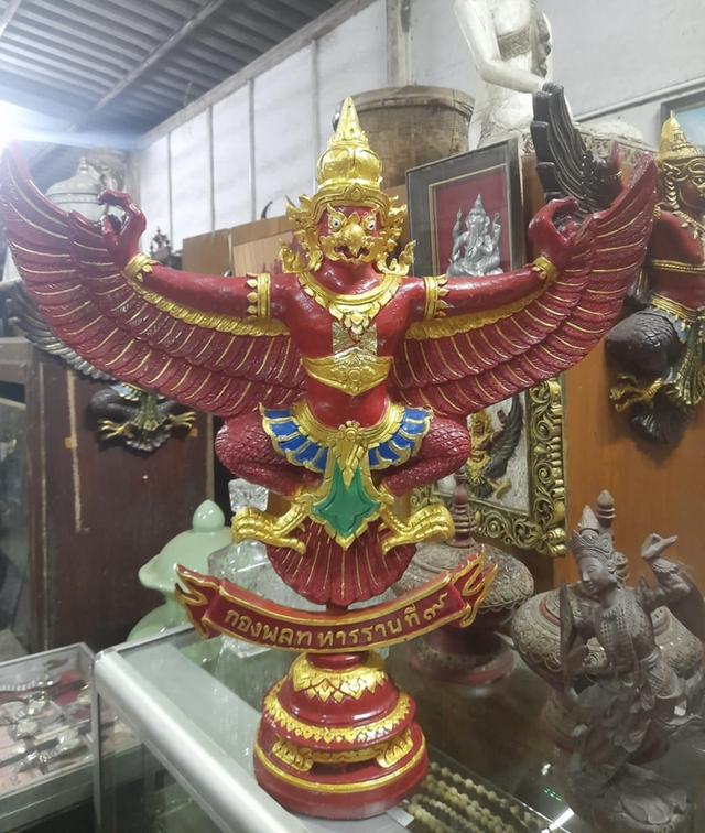 พญาครุฑ ครุฑตั้งบูชา รุ่นทหารราบที่9 ขนาด65ซม 6