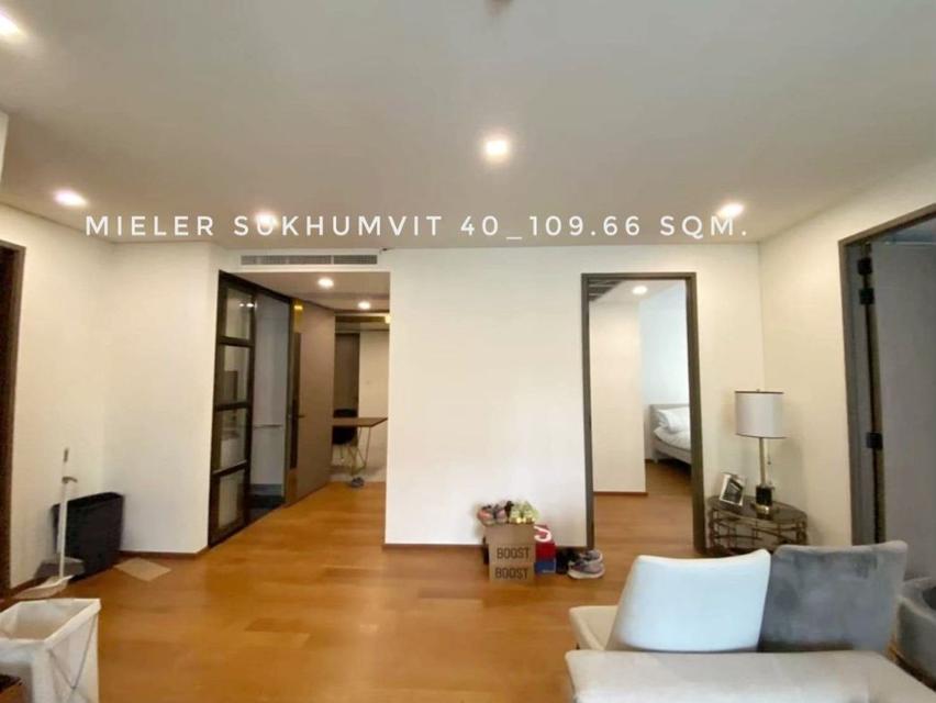 ขาย คอนโด คอนโดหรู 3 ห้องนอน รวมค่าโอน Mieler Sukhumvit 40 : มีลเลอร์ สุขุมวิท 40 109.66 ตรม. ใกล้เอกมัย ทองหล่อ พระราม4 5