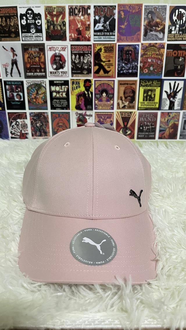 หมวกแก็ป PUMA BASICS รุ่น Metal Cat Cap Rose Quartz