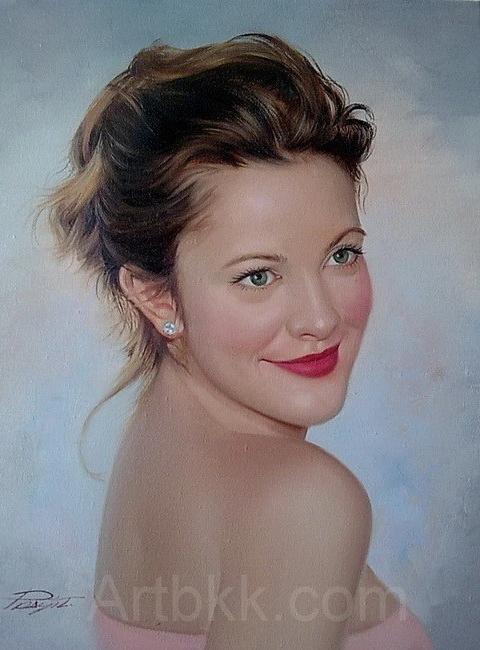 รับวาดภาพคนเหมือน รับวาดภาพสีน้ำมัน รับวาดภาพสีน้ำ รับวาดภาพลายเส้นดรออิ้ง ของขวัญวันเกิด ของขวัญให้แฟน ภาพวาดมงคล ภาพวาดเสริมฮวงจุ้ย ภาพวาดตกแต่งบ้าน รูปที่ 6