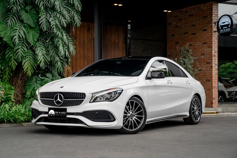Mercedes-Benz CLA250 AMG White Art Edition ปี 2018 ⭐️เข้าใหม่! 𝐂𝐋𝐀𝟐𝟓𝟎 รุ่น𝐋𝐢𝐦𝐢𝐭𝐞𝐝 วิ่งน้อย 𝟖𝟑,𝐱𝐱𝐱 𝐤𝐦. 👀