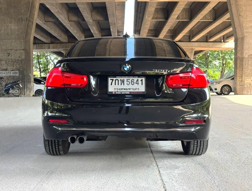2018 BMW 320d LUXURY F30 ฟรีดาวน์รถสวยจัดมือเดียว รูปที่ 6