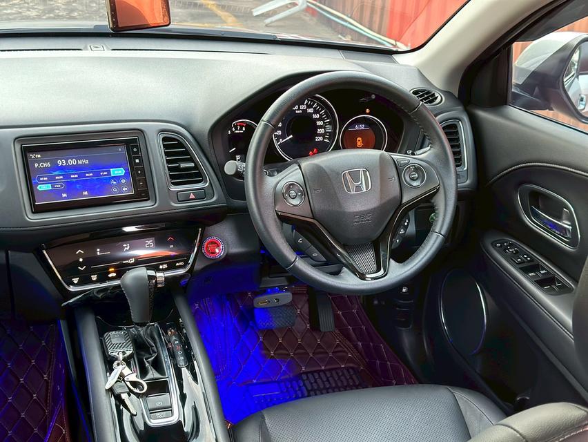 รหัสรถ PAT862 🚘 Honda HRV 1.8 EL สีบรอนซ์เงิน ปี2019 11