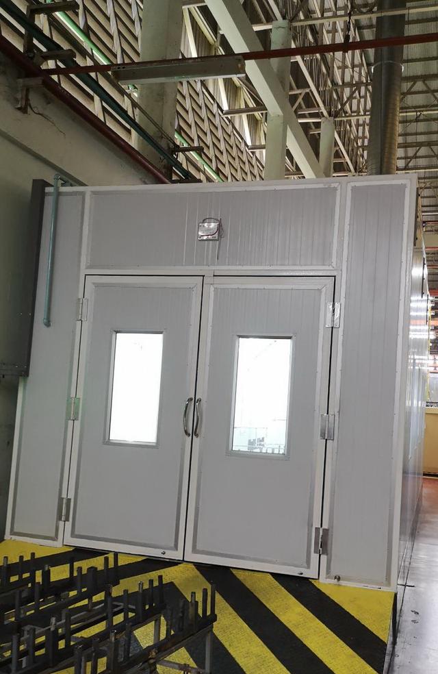 ขาย สร้าง ติดตั้งห้องพ่นสีรถยนต์ ห้องพ่นสีอบสีขนาดใหญ่ โรงพ่นสีเครื่องบิน ห้องพ่นสีเฟอร์นิเจอร์ ห้องอบพ่นสีอินฟราเรด พร้อมงานเซ็นแบบห้องพ่นสี 9