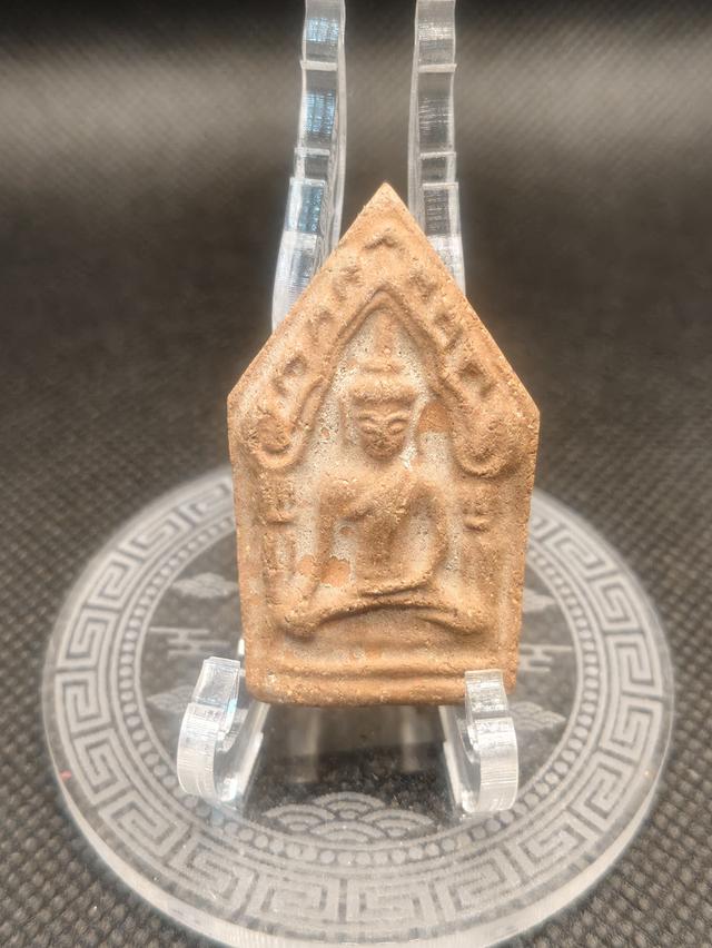 พระขุนแผนปางมารวิชัยหลังยันต์สุ