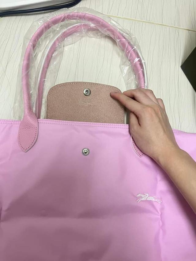 Longchamp สีชมพูนม  3