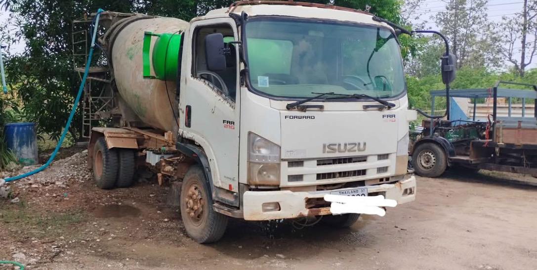 Isuzu Frr 20 รถบรรทุก โม่ผสมปูน มือ 2 3