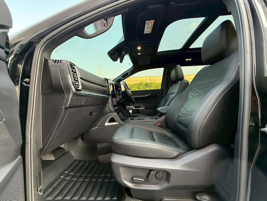 FORD EVEREST 2.0 THAITANIUM PLUS 2WD  ปี22 ออกรถเดือน 12 สีดำ แร๊ปดำด้าน (ขายพร้อมทะเบียน) 11