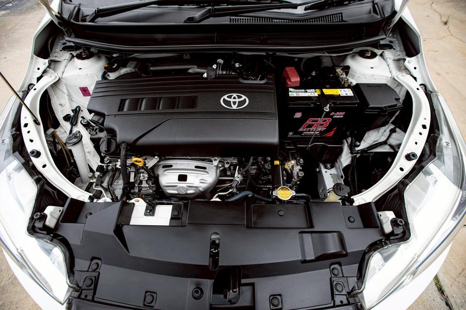 Toyota Yaris 1.2J ปี 2016 สีขาว รถสวยเดิม 11
