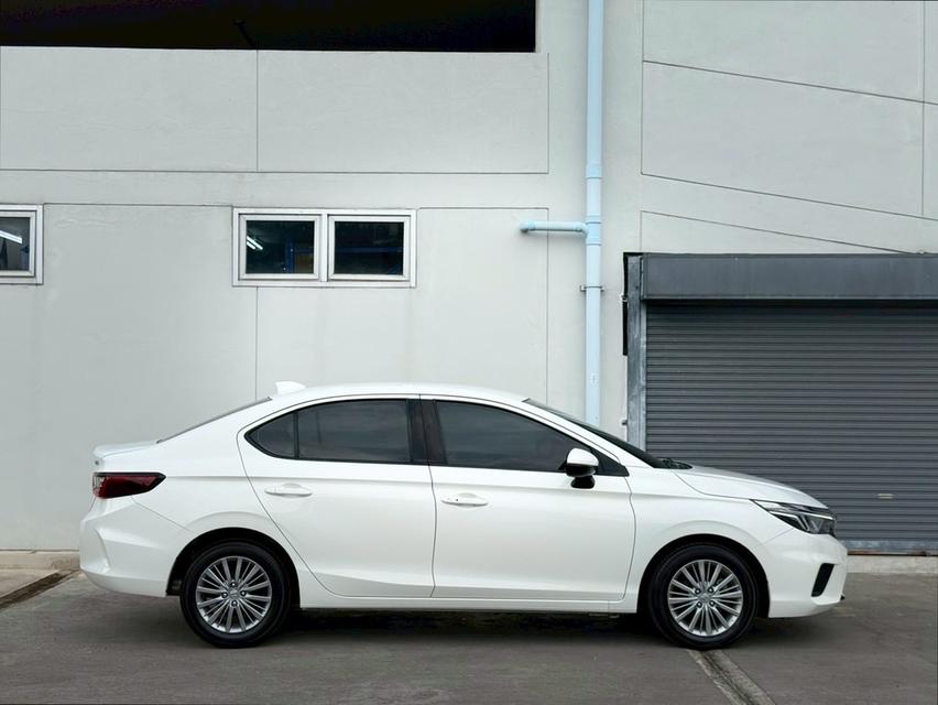 HONDA CITY 1.0V 2022 สีขาว เจ้าของมือเดียวป้ายแดง