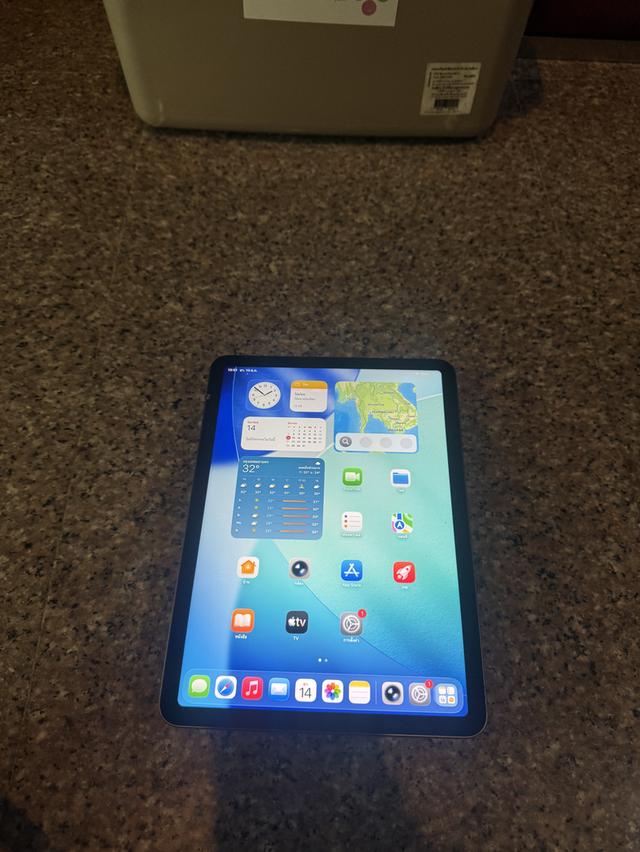 ขายๆๆๆถูกๆๆiPadAir5 M1 สีSpace Gray 256กิ๊ก Wifi Only ใช้งานดีทุกๆฟังชั่นสูนTrueทุกๆฟังชั่นรีสโตได้ตลอดไม่มีติดไอคราว Model TH/A ( จอสวยๆขาวจั๊วไม่เบร