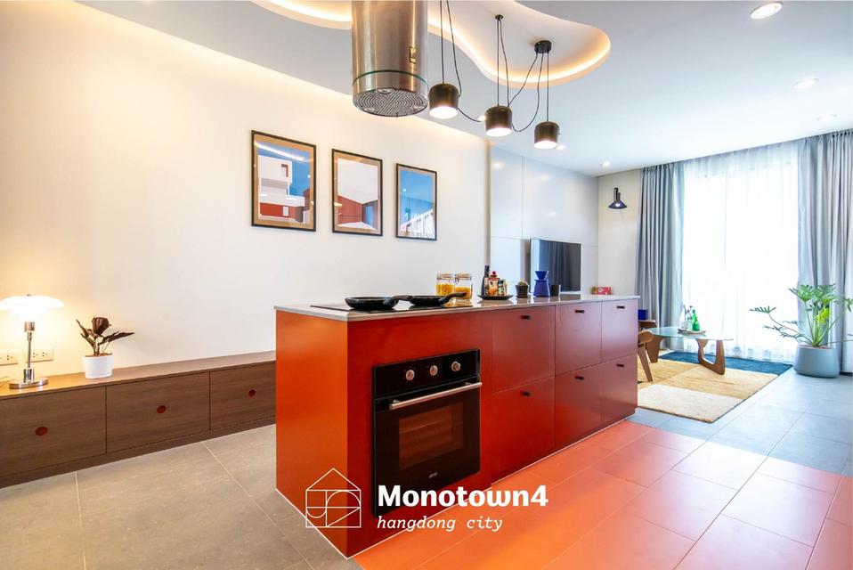 บ้านโซนหางดงเชียงใหม่ โครงการ Monotown 4 ทาวน์โฮม 3 ชั้น ที่จอดรถ 2 คัน สิ่งอำนวยความสะดวกครบ ใกล้กาดฝรั่ง 5 นาที 6