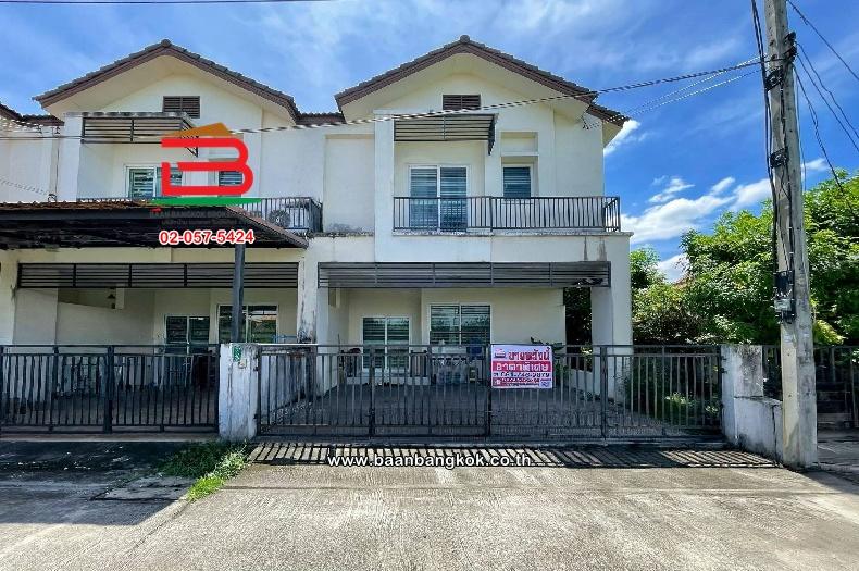 ทาวน์เฮาส์ หมู่บ้านบุณฑริก นิวสไตล์ เนื้อที่ 35.3 ตร.ว ใกล้ตลาดกลางลาดสวาย ตำบลลาดสวาย อำเภอลำลูกกา ปทุมธานี 1