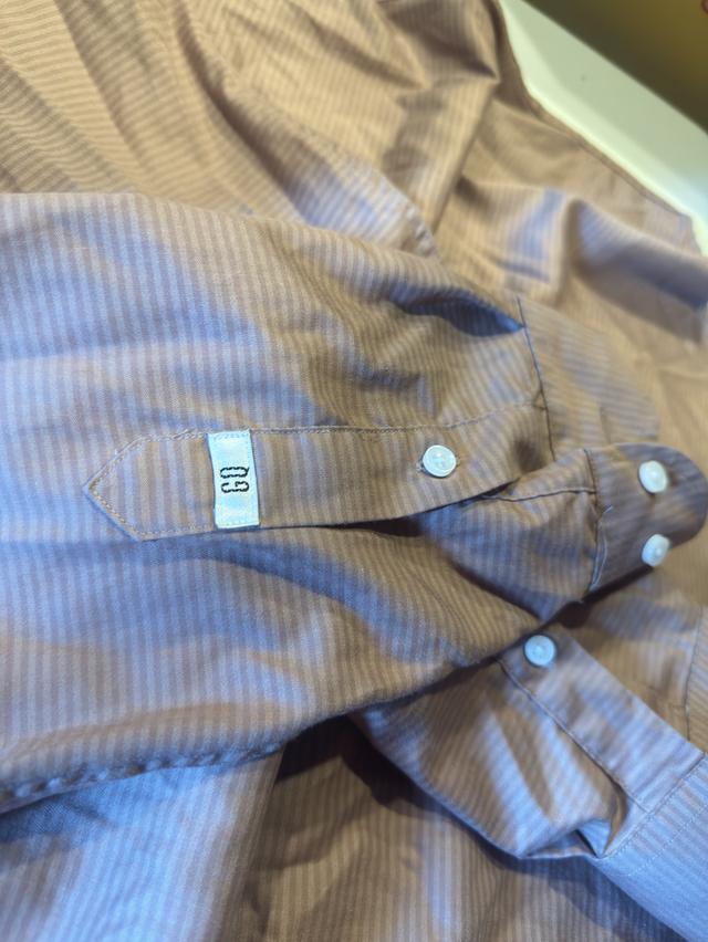 เสื้อเชิ้ต GQ (ของแท้!) แขนยาว สีโอรส ไซส์ M 7