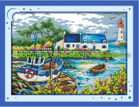 ร้าน Noongning Cross stitch ครอสติสพิมพ์ลาย จำหน่ายอุปกรณ์ครอสติส ภาพติดเพชร1637 2