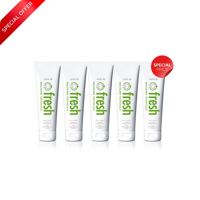  โปรโมชั่นพิเศษ ยาสีฟัน 5 หลอด ยาสีฟัน ไอ-เฟรช มัลติแคร์
