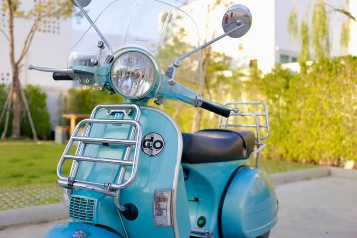 Vespa PX สีฟ้า 4