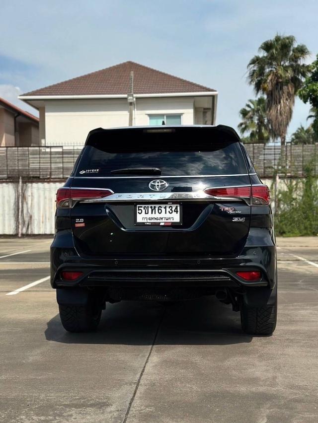 🔰 TOYOTA FORTUNER 2.8 V​ 4WD TRD SPORTIVO สีดำ ปี​ 2016 รหัส SR6134 5