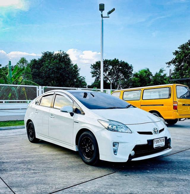 #TOYOTA #PRIUS 1.8 HYBRID TOP OPTION ปี 2012✨ รุ่นท็อป ออปชั่นครบ รถบ้านดูแลถึง ✨✅ เครื่องยนต์ + ระบบ Hybrid สมบูรณ์ พร้อมใช้งาน✅ แบตเตอรี่ Hybrid