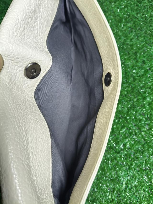 Vera Wang Ivory Clutch Bag 4