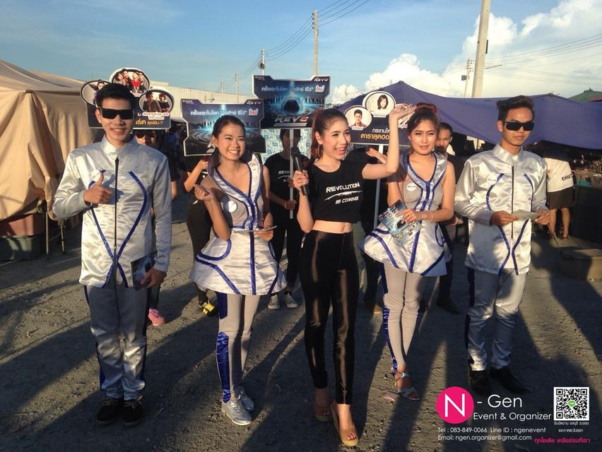 ทีมงานขบวน Troop , Road Show โปรโมทสินค้า ชลบุรี พัทยา ระยอง 5
